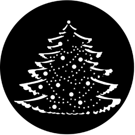 Rosco Christmas Tree Complete Gobo # 77227