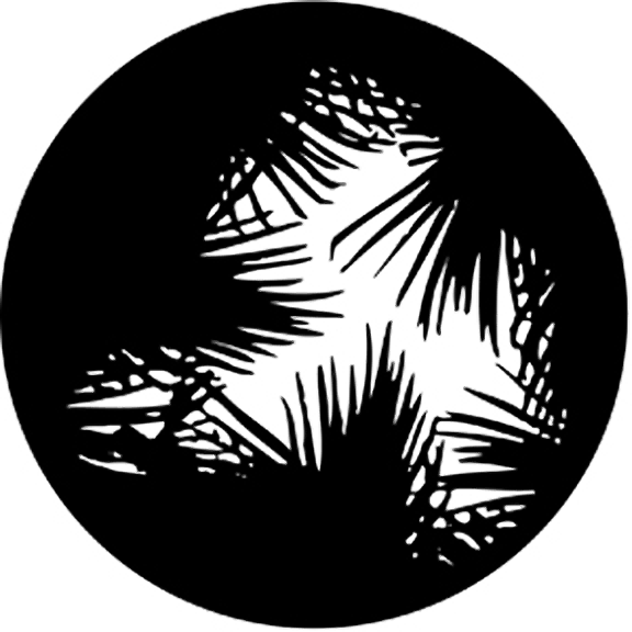 Rosco Dense Palm Gobo # 77282