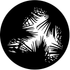 Rosco Dense Palm Gobo # 77282