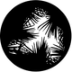 Rosco Dense Palm Gobo # 77282