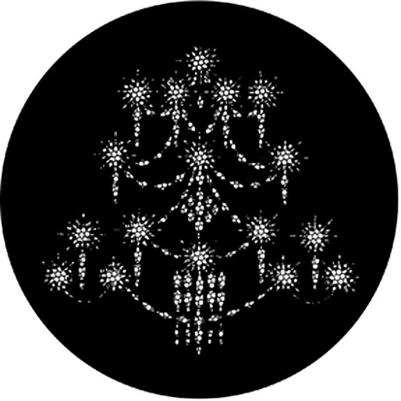 Rosco Chandelier A Gobo # 77290