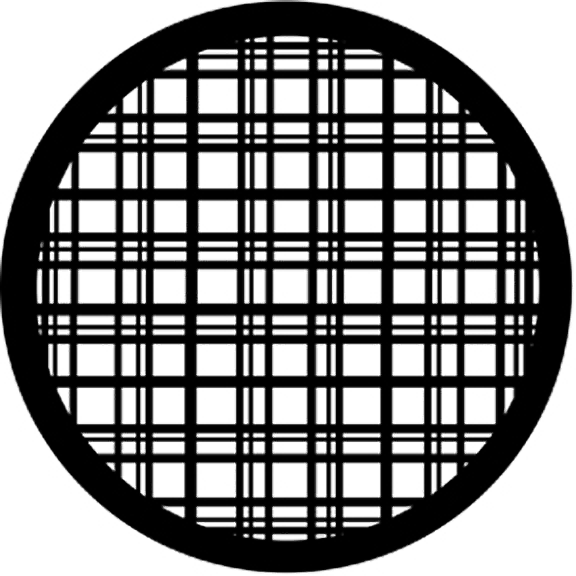 Rosco Plaid Gobo # 77424