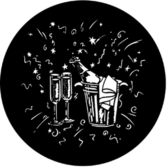 Rosco Champagne Gobo # 77430