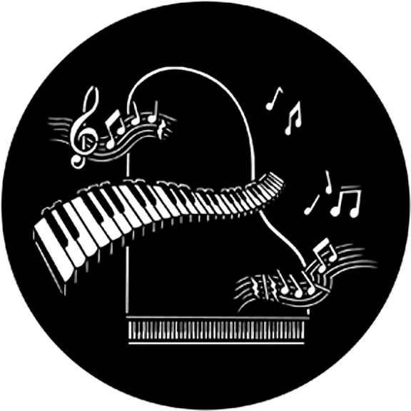 Rosco Piano forte Gobo # 77435