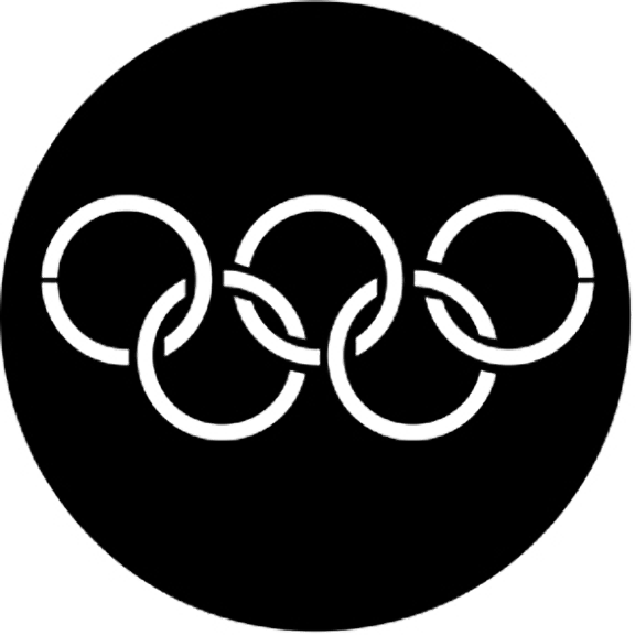 Rosco Olympic Rings Gobo # 77437