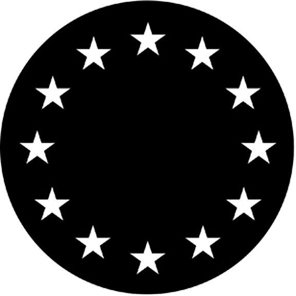 Rosco European Stars Gobo # 77438