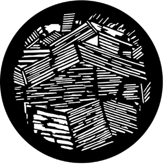 Rosco Saigon Roofs 2 Gobo # 77441