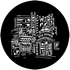 Rosco Bright Lights Gobo # 77444
