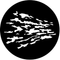 Rosco Clouds (Distorted) Gobo # 77448