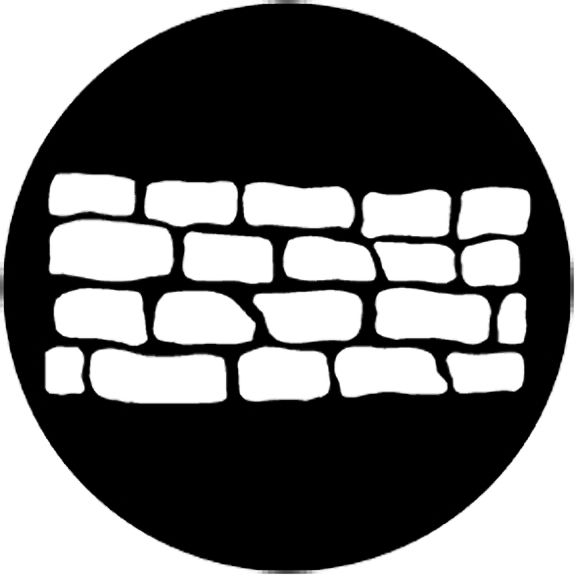Rosco Stone Wall Gobo # 77519