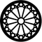 Rosco Stained Glass Gobo # 77537