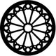 Rosco Stained Glass Gobo # 77537