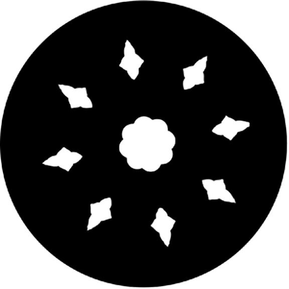 Rosco Rose (b) Gobo # 77539