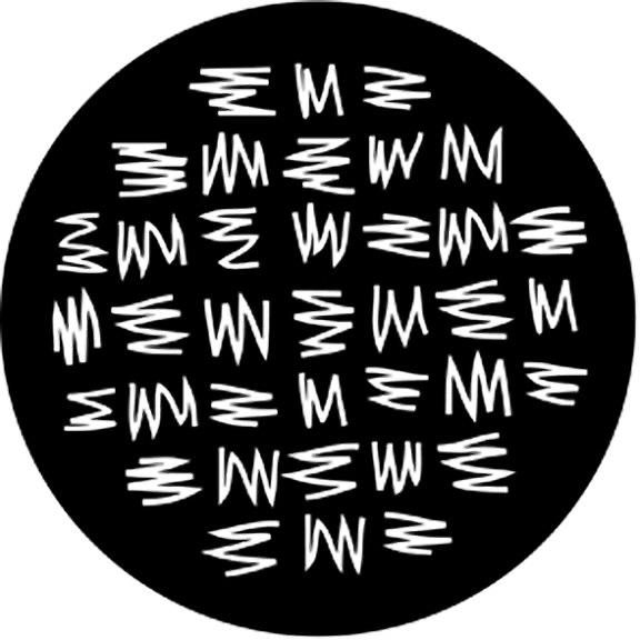 Rosco Parquet Scribbles Gobo # 77580