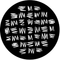 Rosco Parquet Scribbles Gobo # 77580