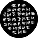 Rosco Parquet Scribbles Gobo # 77580