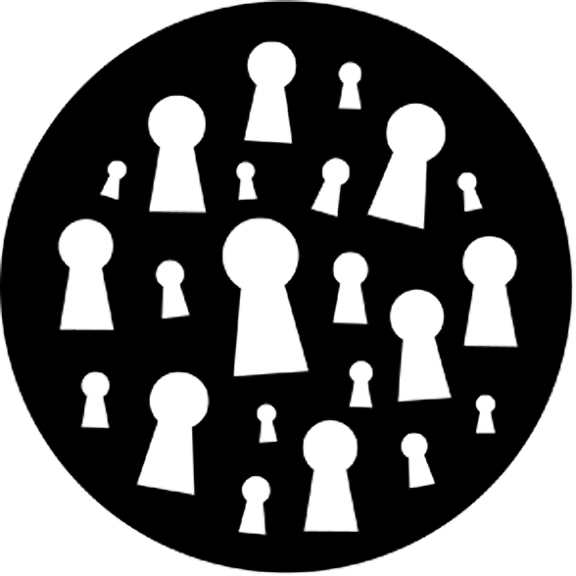 Rosco Keyholes Gobo # 77581