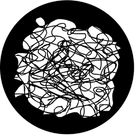Rosco Scribble 2 Gobo # 77591