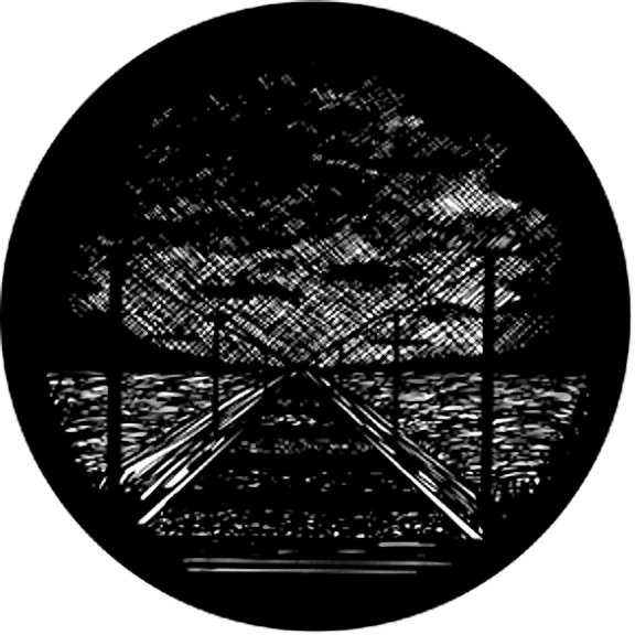 Rosco Meshed Railway Lines Gobo # 77613