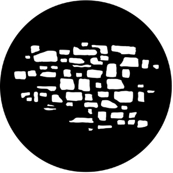 Rosco Stone Wall 2 Gobo # 77618