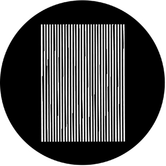 Rosco Moire Lines Gobo # 77620