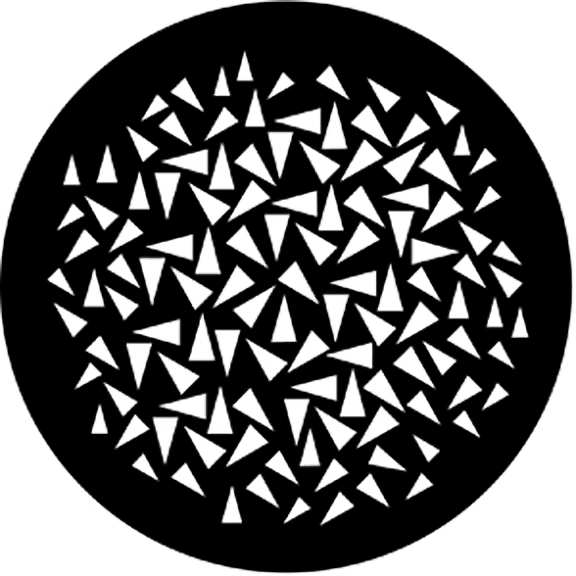 Rosco Triangles (Small) Gobo # 77642