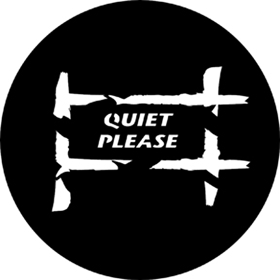 Rosco Quiet Please Gobo # 77682