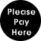 Rosco Please Pay Here Gobo # 77691