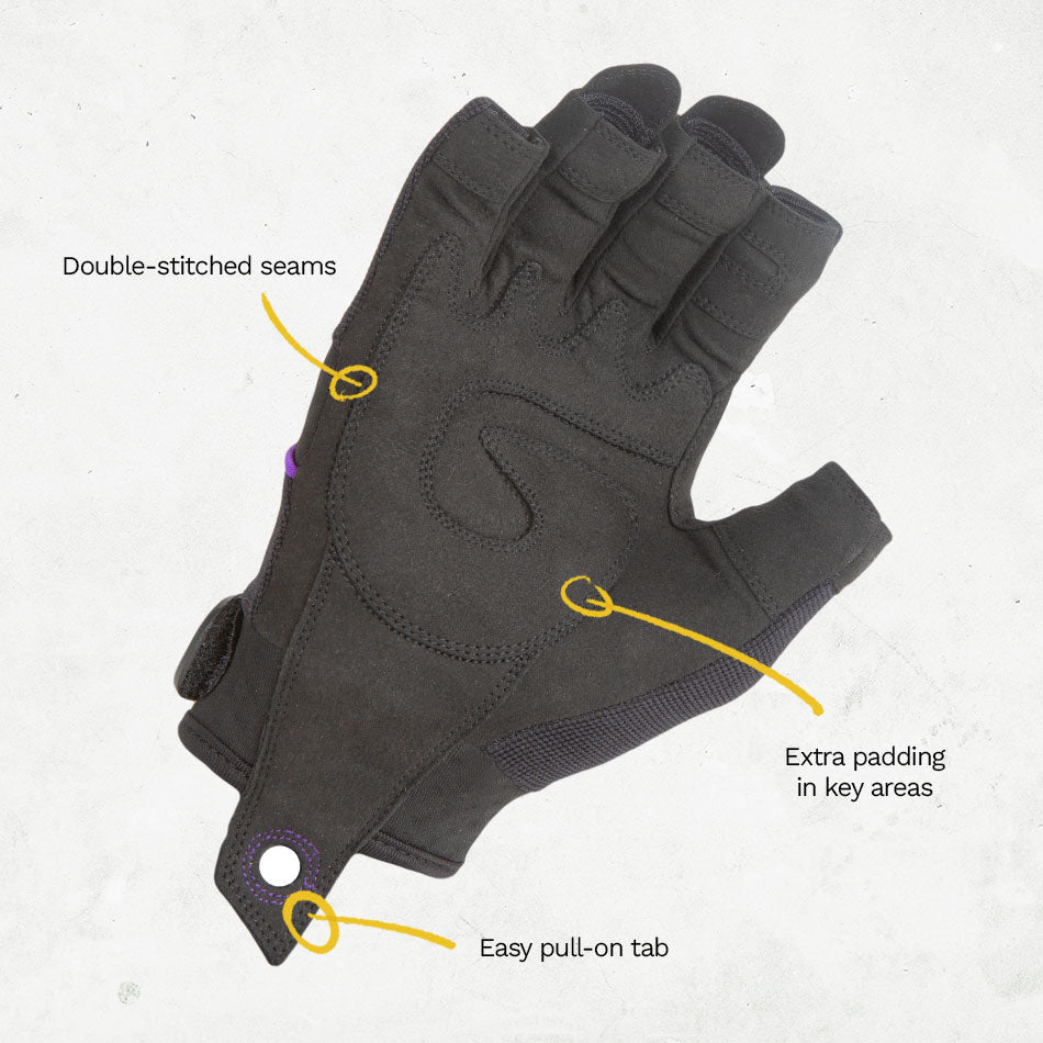Slim Fit General Purpose Gloves (fingerless)