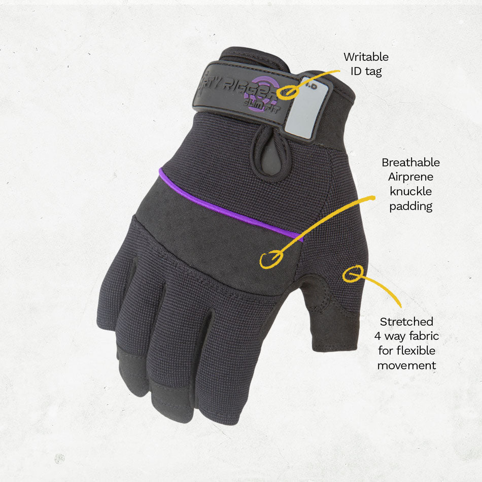 Slim Fit General Purpose Gloves (fingerless)