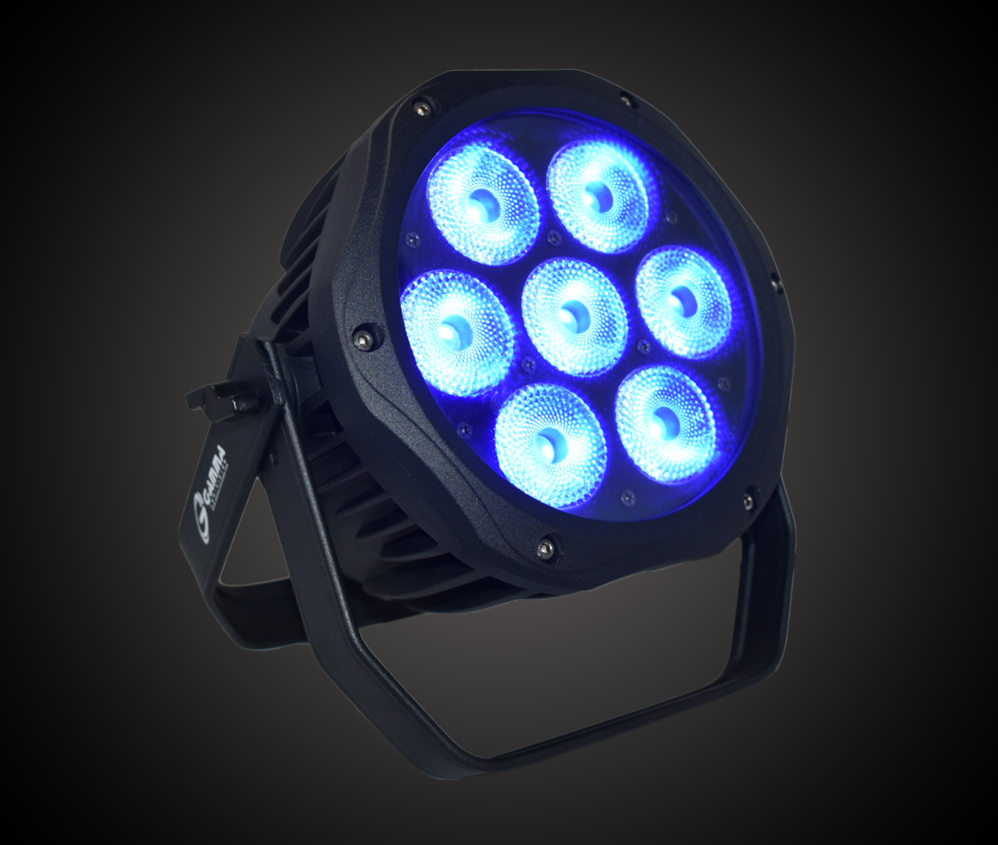 Gamma Starburst Pro 7×18 Par Lighting Fixture RGBWA+UV