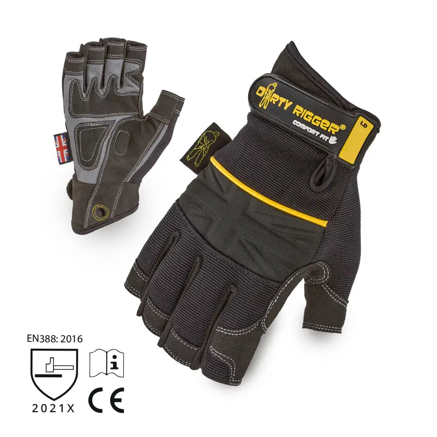 Comfort Fit General purpose Gloves (fingerless)