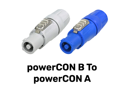 Elite Core PowerCON B to PowerCON A cable