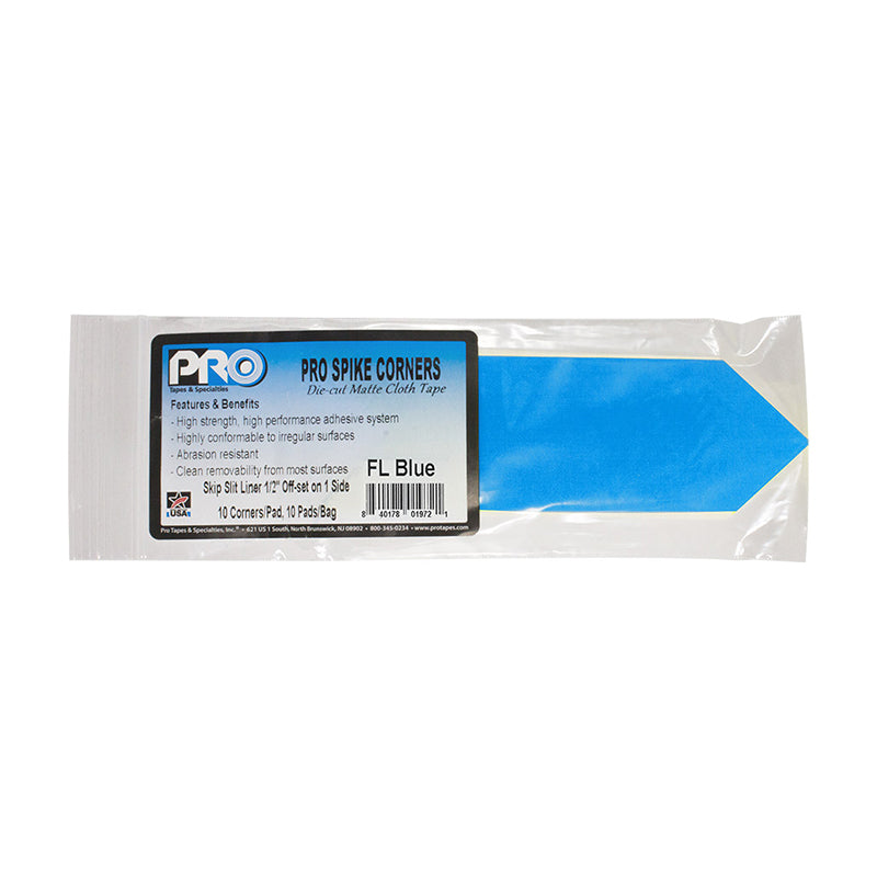 Pro Gaff Spike Corners - Fluorescent Blue