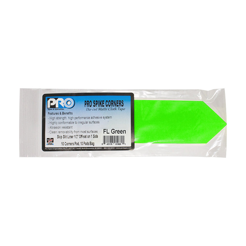 Pro Gaff Spike Corners - Fluorescent Green